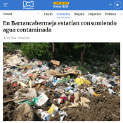 RCN Radio - Agua Contaminada en Barrancabermeja